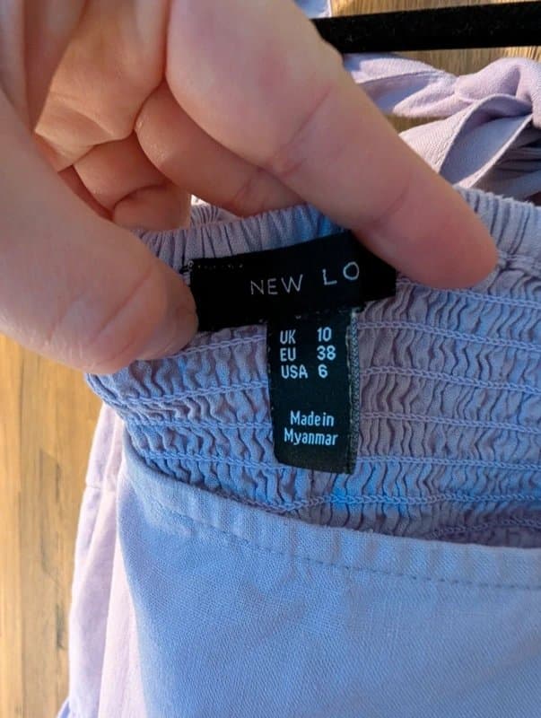 New Look New Look linen lilac top