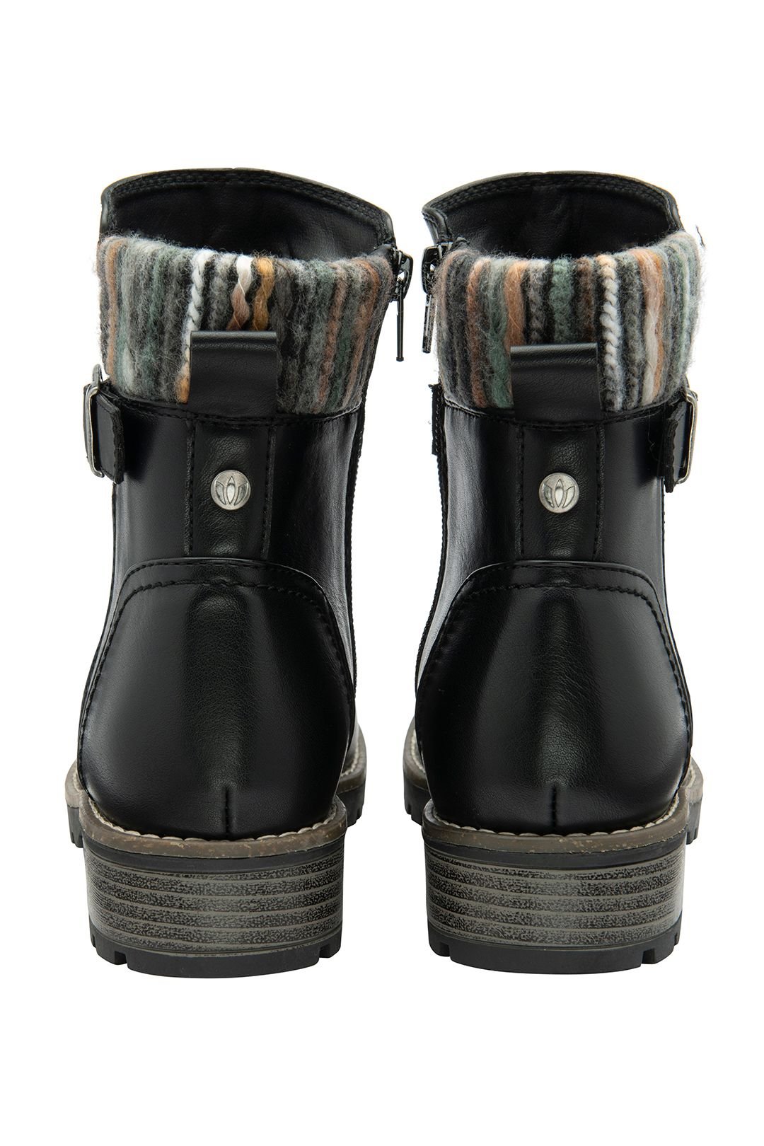 Lotus Lotus Women's 'Triana' Zip-Up Ankle Boots in Black - 3