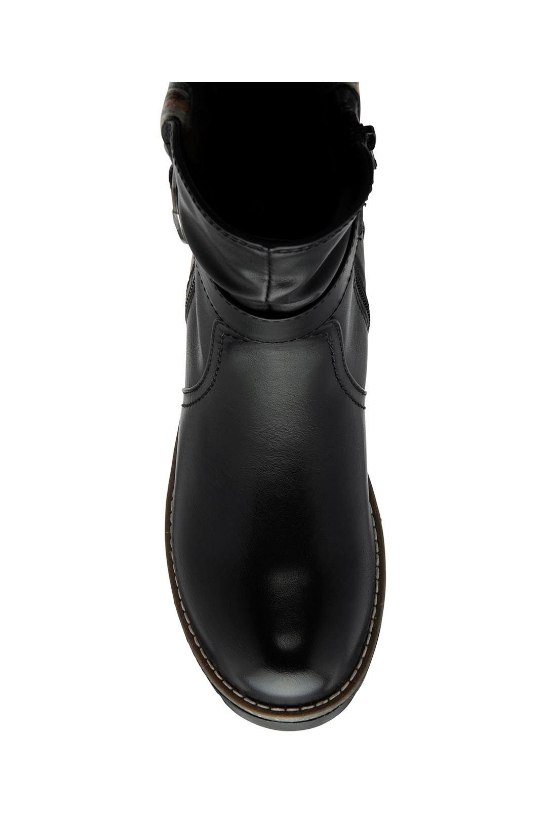 Lotus Lotus Women's 'Triana' Zip-Up Ankle Boots in Black - 4