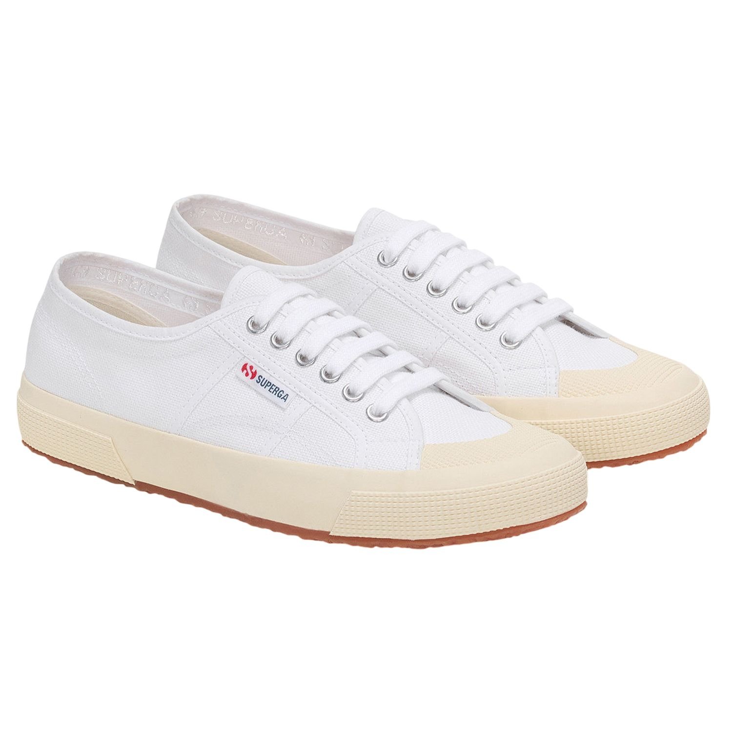 Superga Superga Men's 2390 Military Trainers in White - 1