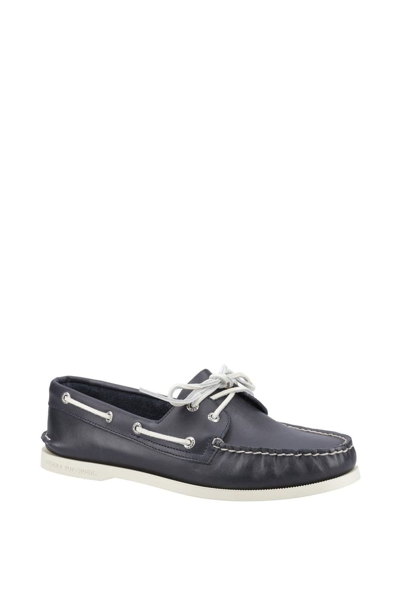 Sperry Sperry Men's Authentic 2 Eye Boat Shoe in Navy - 1