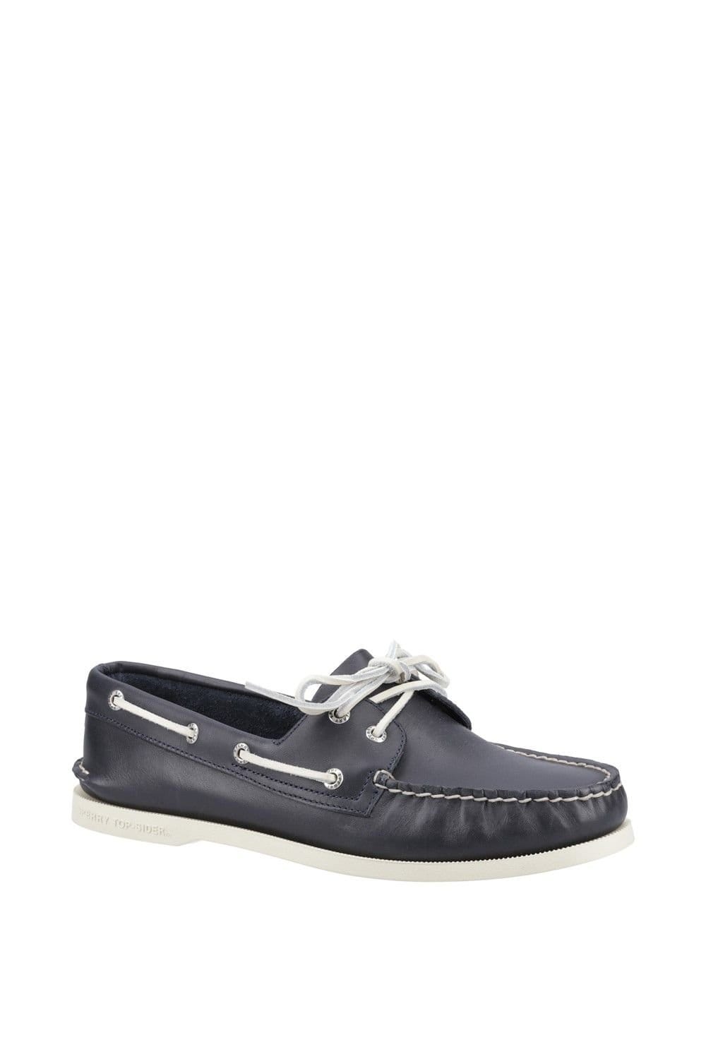 Sperry Sperry Men's Authentic 2 Eye Boat Shoe in Navy - 1