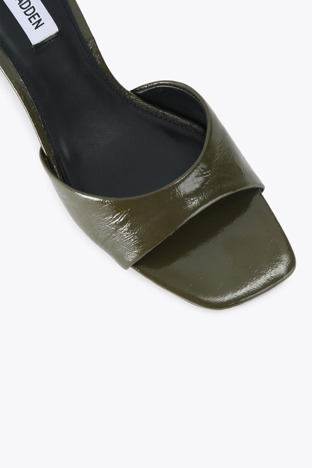 Steve Madden STEVE MADDEN Women's 'Hints Dark Green' Leather Heels in Dark Green - 4