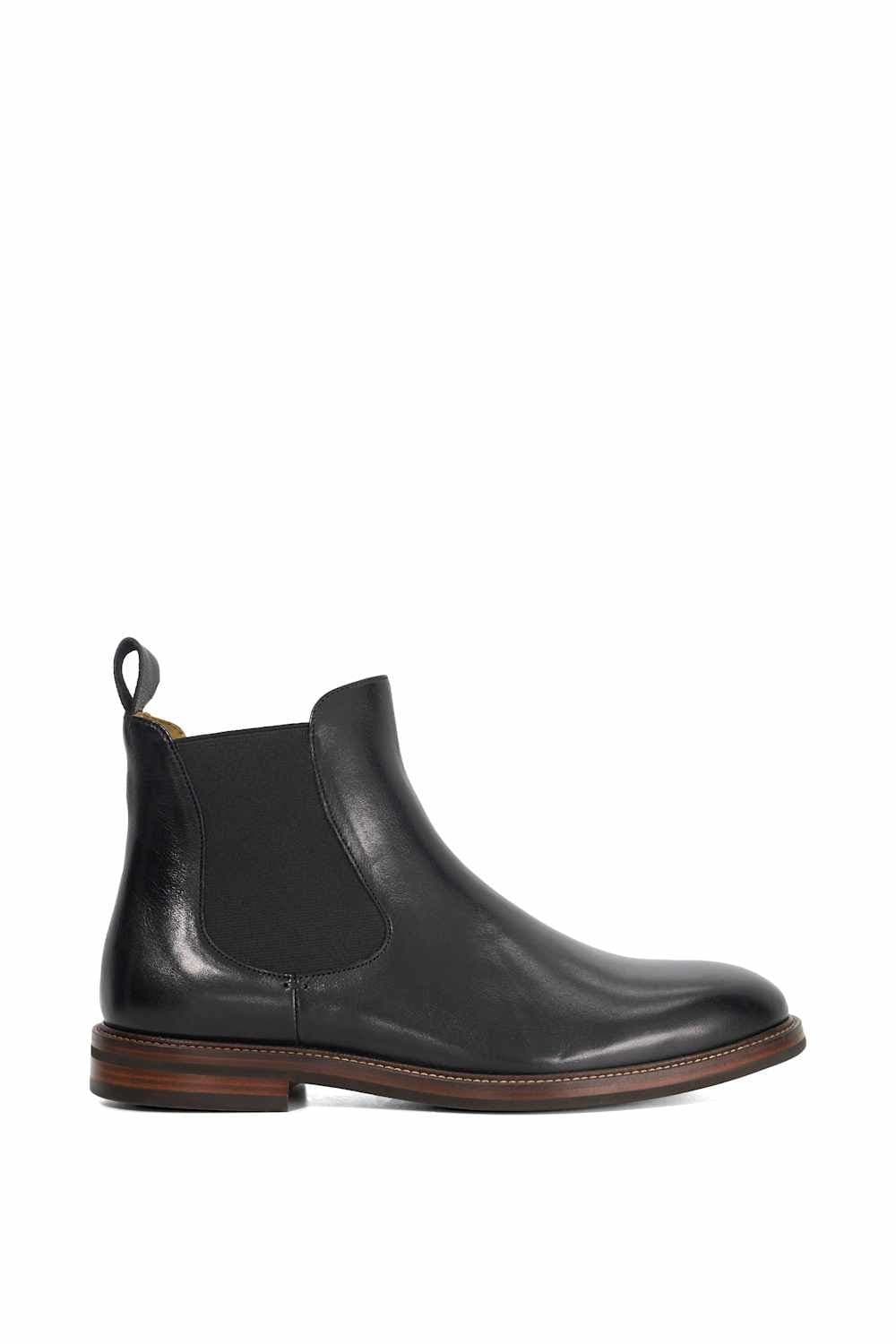 Dune London Dune London Black Leather Chelsea Boots