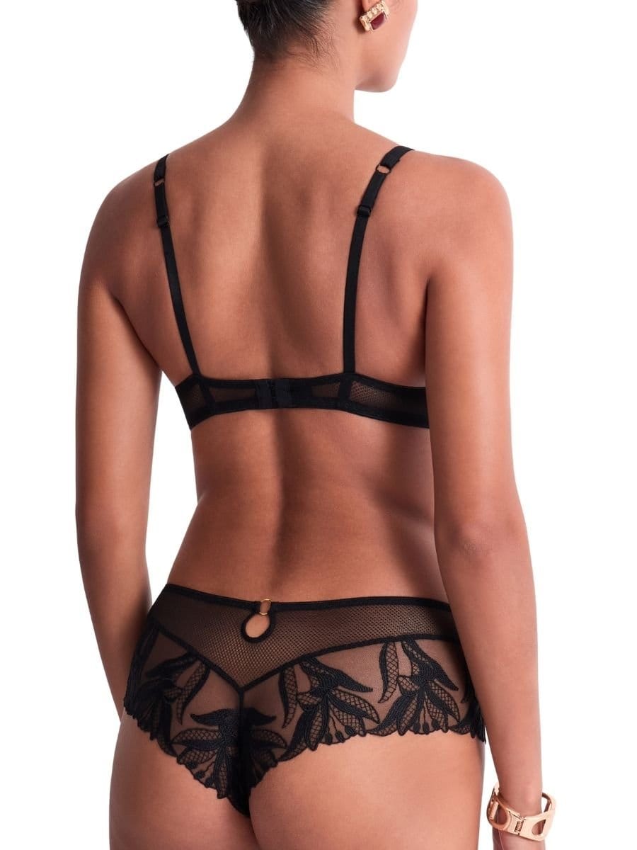 Aubade Aubade Women's Sweet Euphoria Cheeky Short in Black - 4