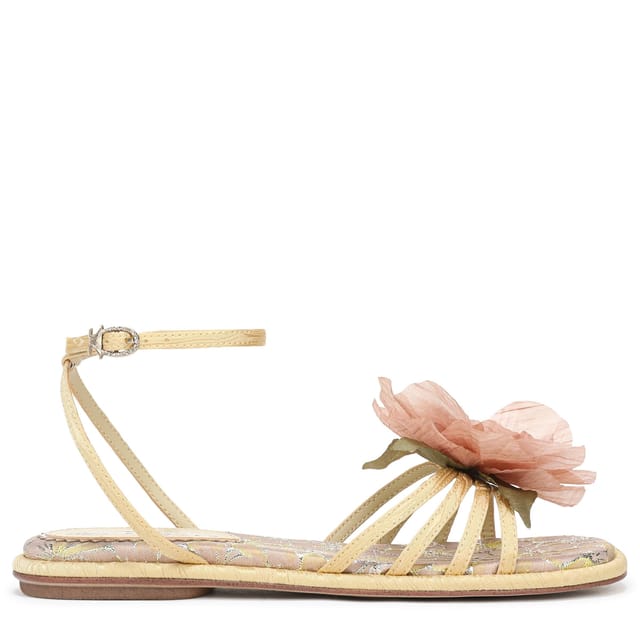 Sam Edelman Sam Edelman Women's Circus NY Olana Flower Sandals in Yellow - 2