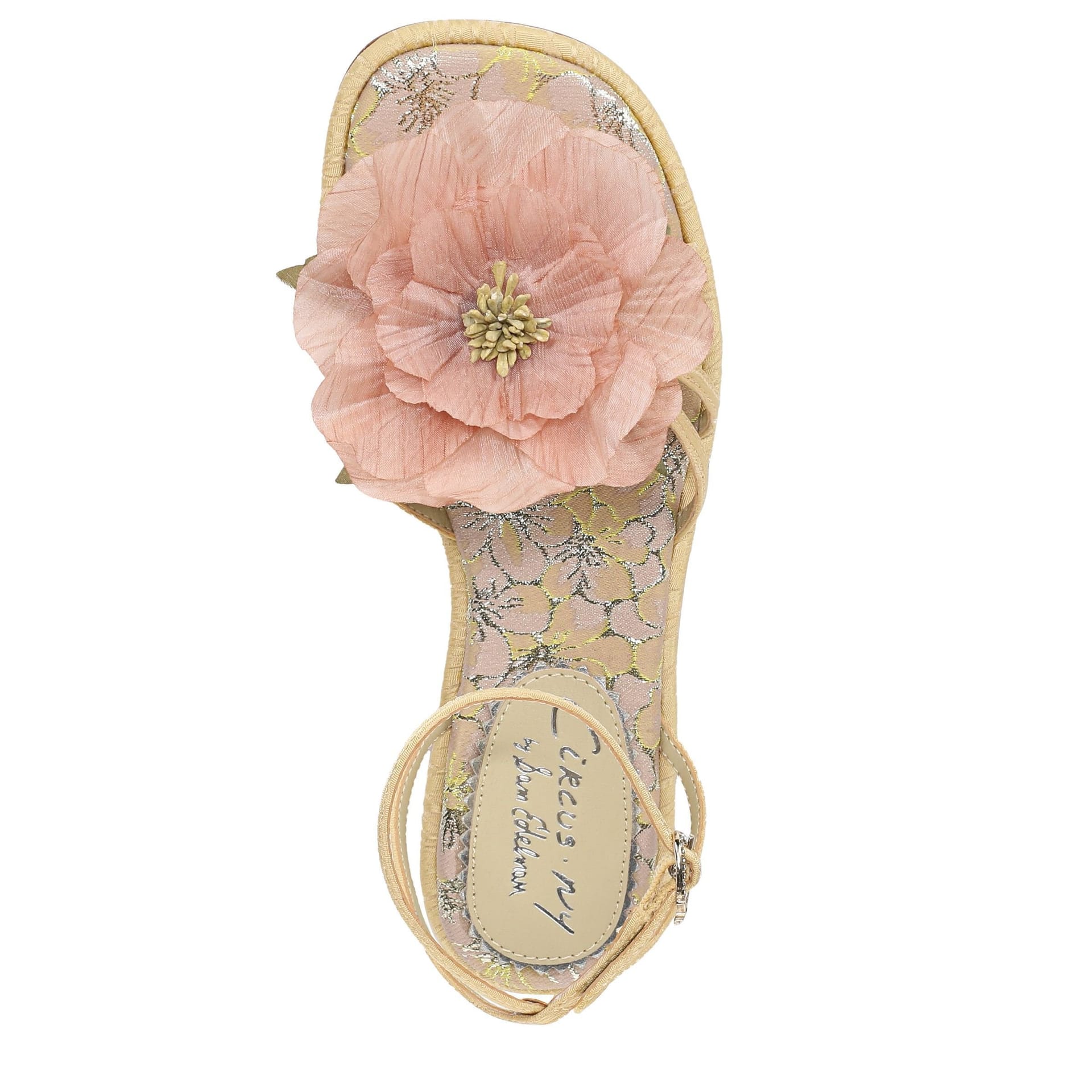 Sam Edelman Sam Edelman Women's Circus NY Olana Flower Sandals in Yellow - 4