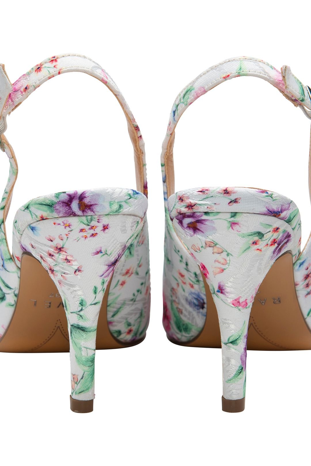 Ravel Ravel Women's 'Kavan' Slingback Court Shoes in White - 3