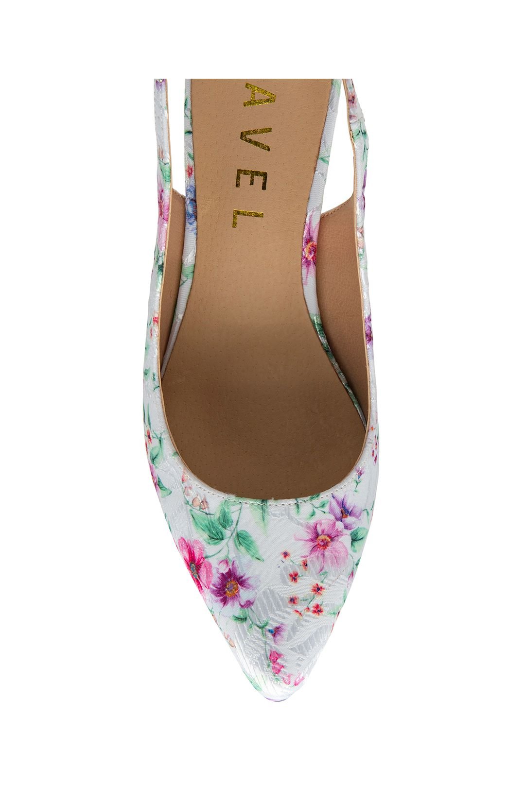 Ravel Ravel Women's 'Kavan' Slingback Court Shoes in White - 4