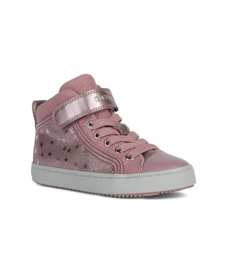 Geox Geox Women's J Kalispera G' Trainers in Dark Pink