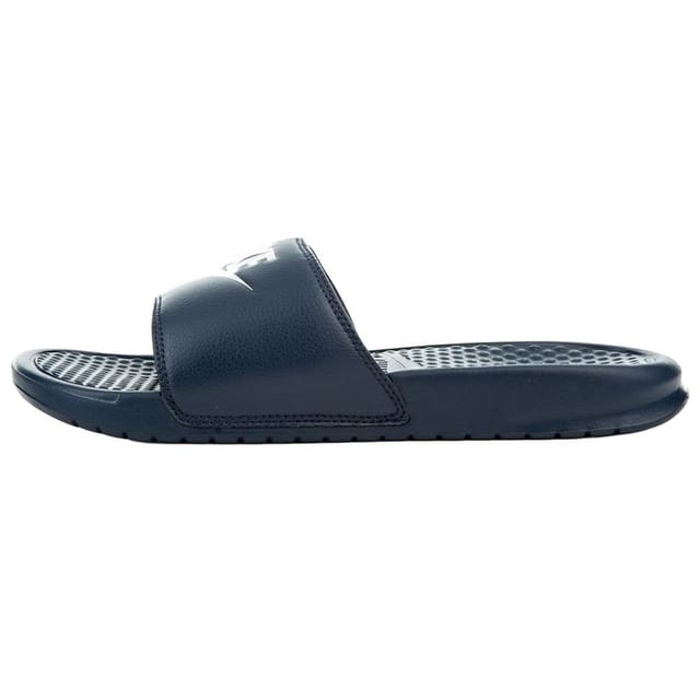 Nike Nike Men's Benassi JDI Sliders in Navy - 3