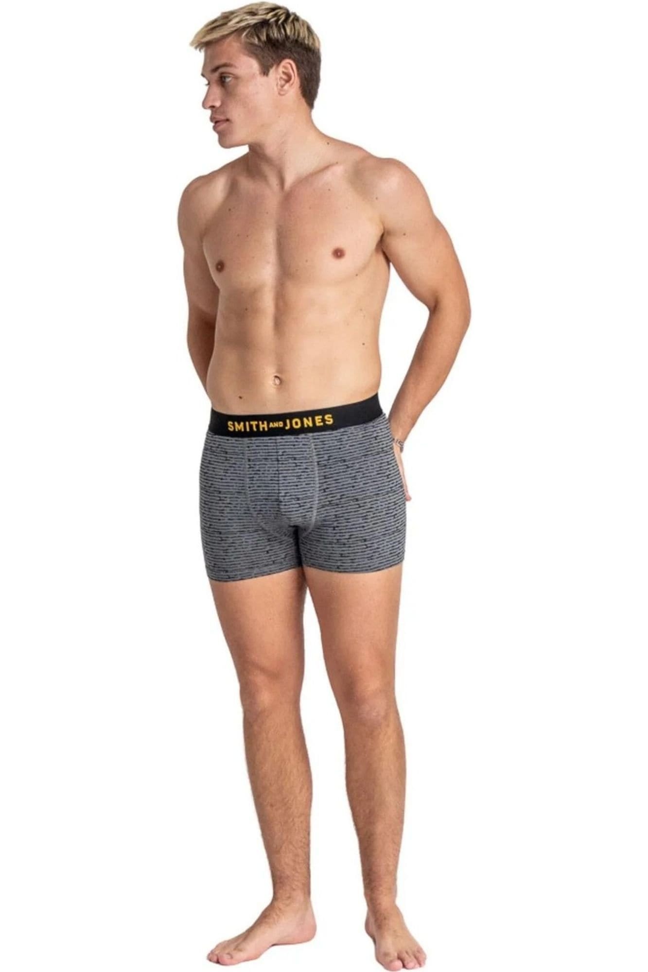 Smith & Jones Smith & Jones Men's Kole Assorted Designs Boxer Shorts (Pack of 5) - 4
