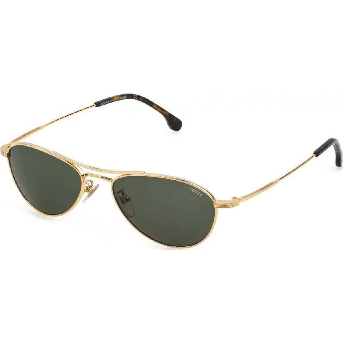 Lozza Lozza Men's SL2400-540300 Aviator/Navigator Sunglasses in Gold - 1