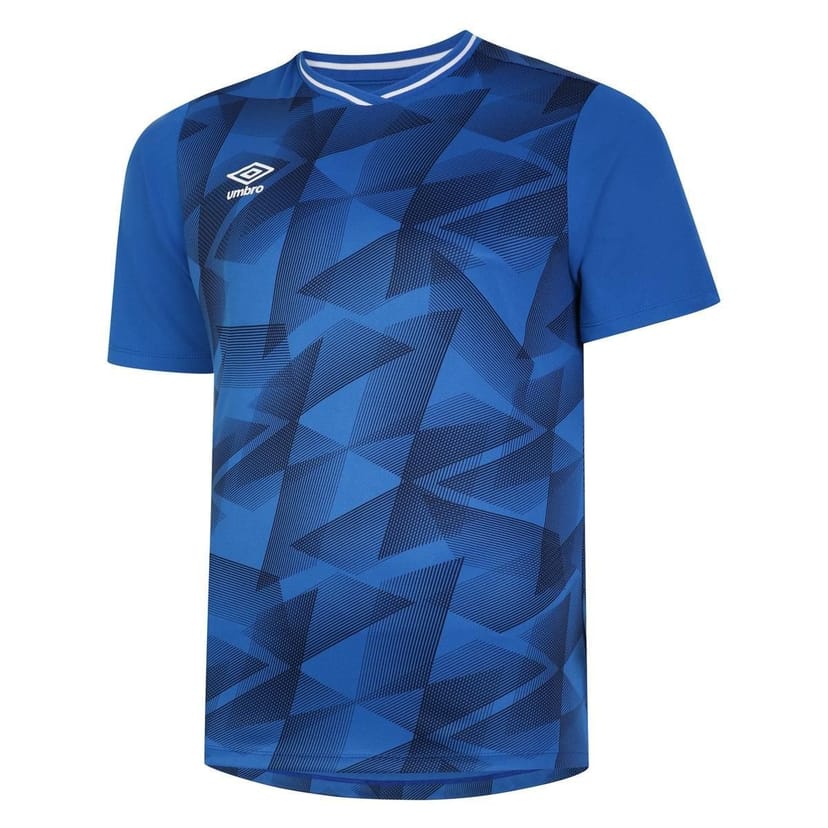 Umbro Umbro Men's Triassic Logo Short-Sleeved Jersey in Blue - 1