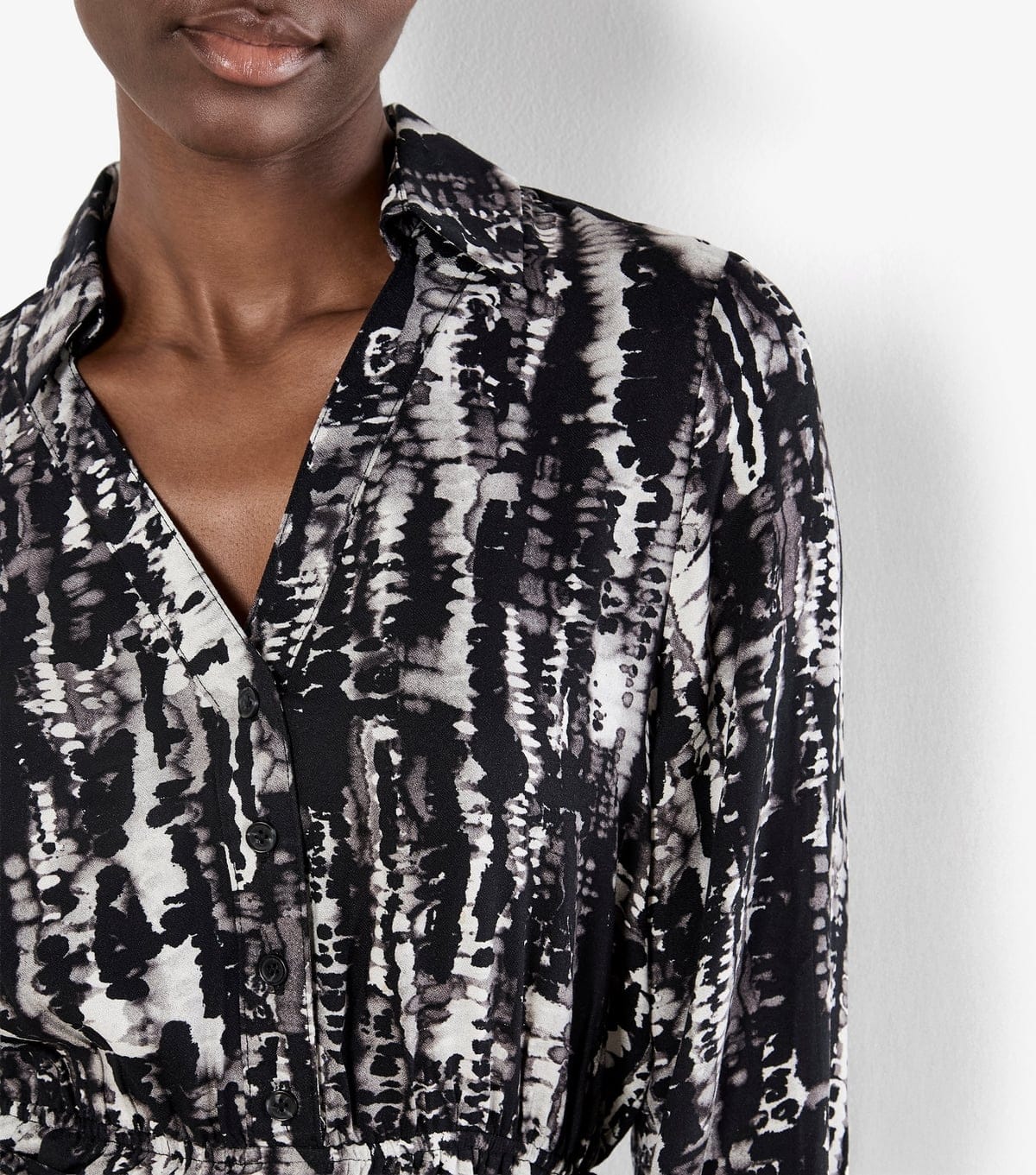 Apricot Women's Light Grey Tie Dye Painterly Mini Dress Apricot New Look - 4