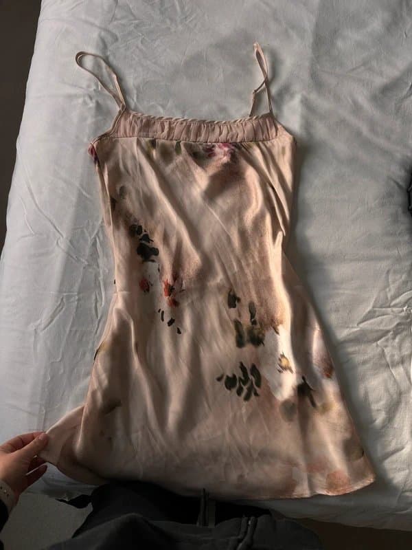 ASOS ASOS satin pink dress