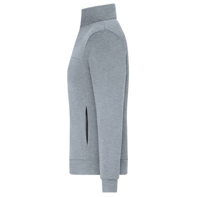 James and Nicholson James and Nicholson Women's Sporty Jacket in Light Grey - 3