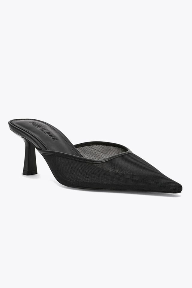 Steve Madden STEVE MADDEN Women's 'Lisbeth Heel Black' Fabric Heels in Black - 2
