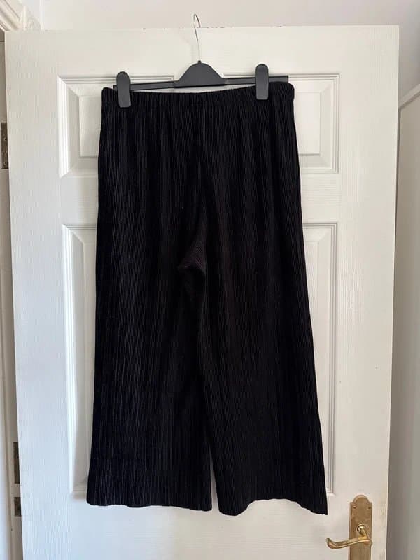Topshop Topshop Velvet Culottes