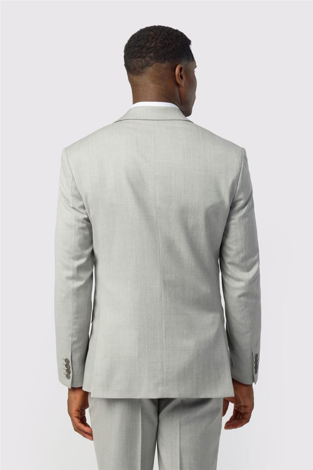 Ted Baker Ted Baker Men's Single Breasted Two Button Tailored Suit Jacket in White - 2