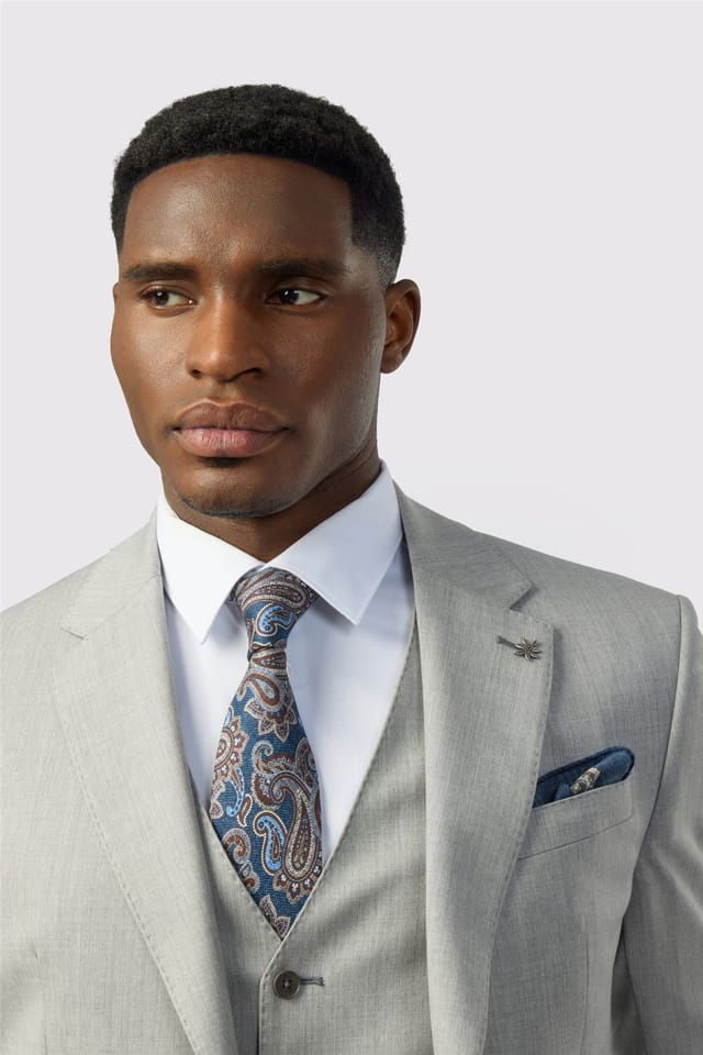Ted Baker Ted Baker Men's Single Breasted Two Button Tailored Suit Jacket in White - 3
