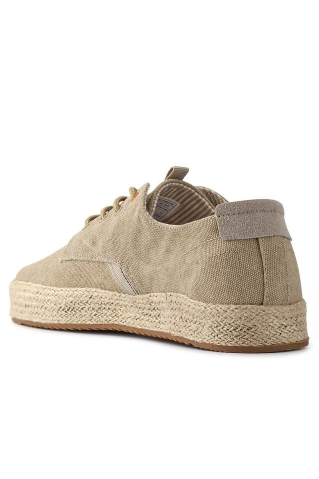Pavers Pavers Men's Cushioned Lace-Up Shoes in Beige - 3