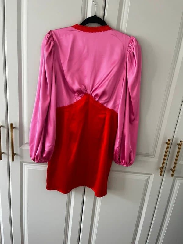 Never Fully Dressed Never fully dressed satin mini dress