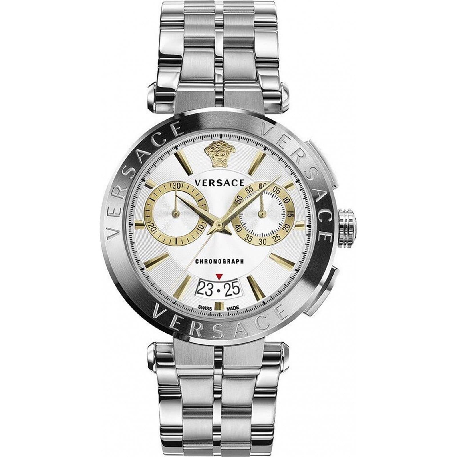 Versace Versace Men's VE1D02323 45mm Quartz Watch in Silver