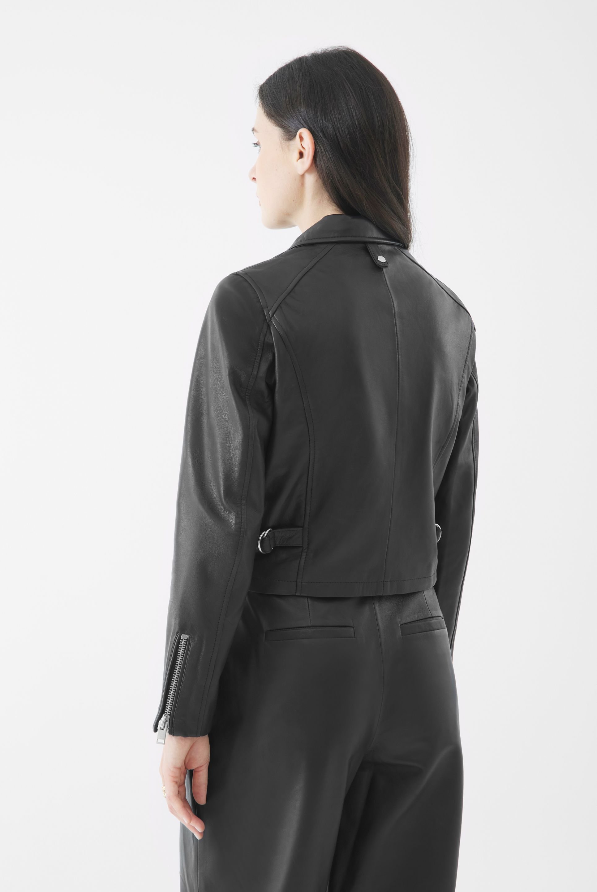 Bolongaro Trevor Bolongaro Trevor Women's Real Leather Sofia Zip Through in Black - 4