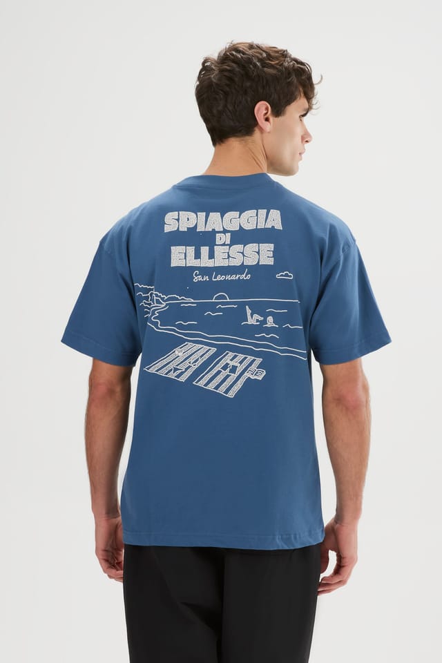 Ellesse Ellesse Men's San Leonardo Tee in Blue - 2