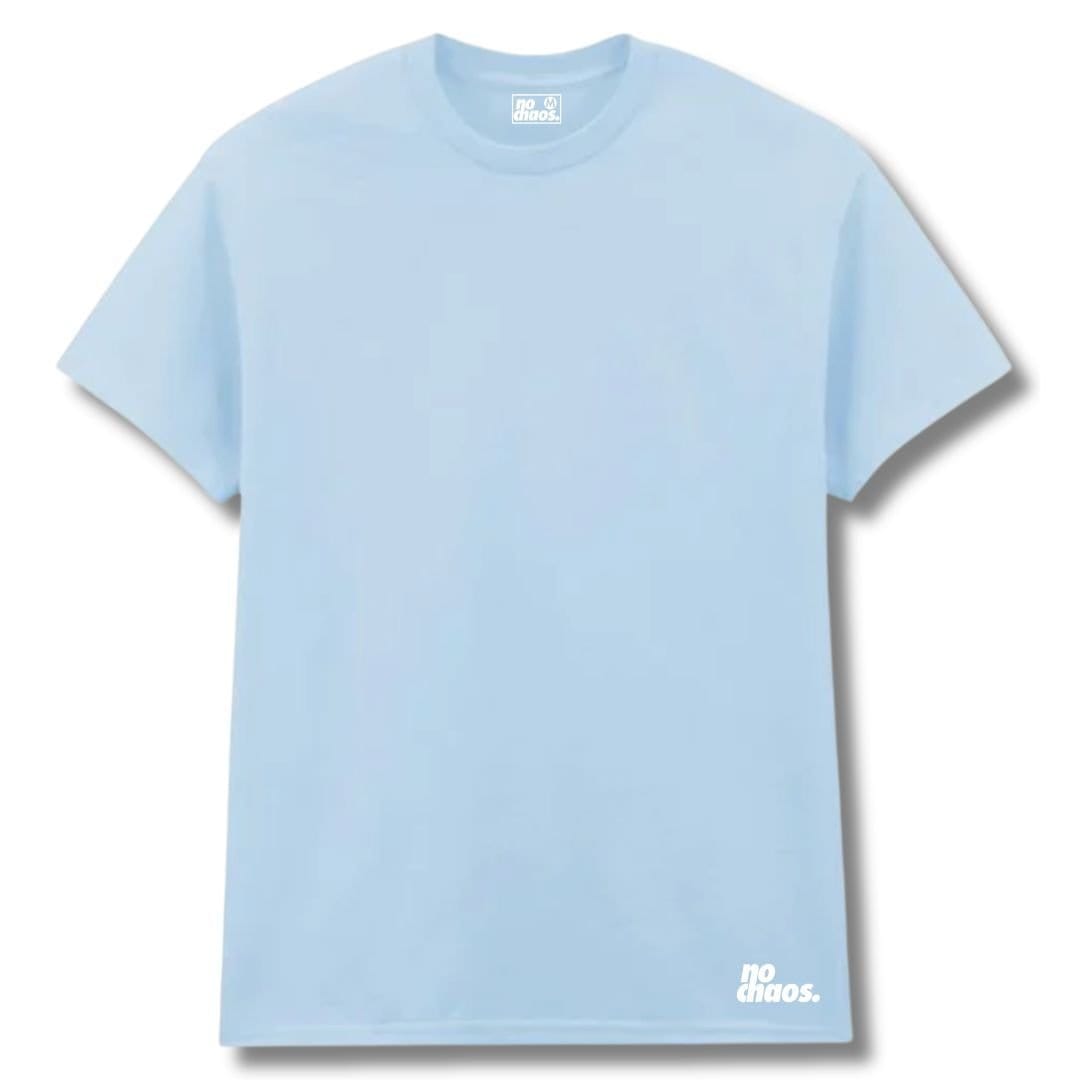 No Chaos No Chaos Men's Logo 3 Pack T-Shirts - Red/White/Sky Blue - 4