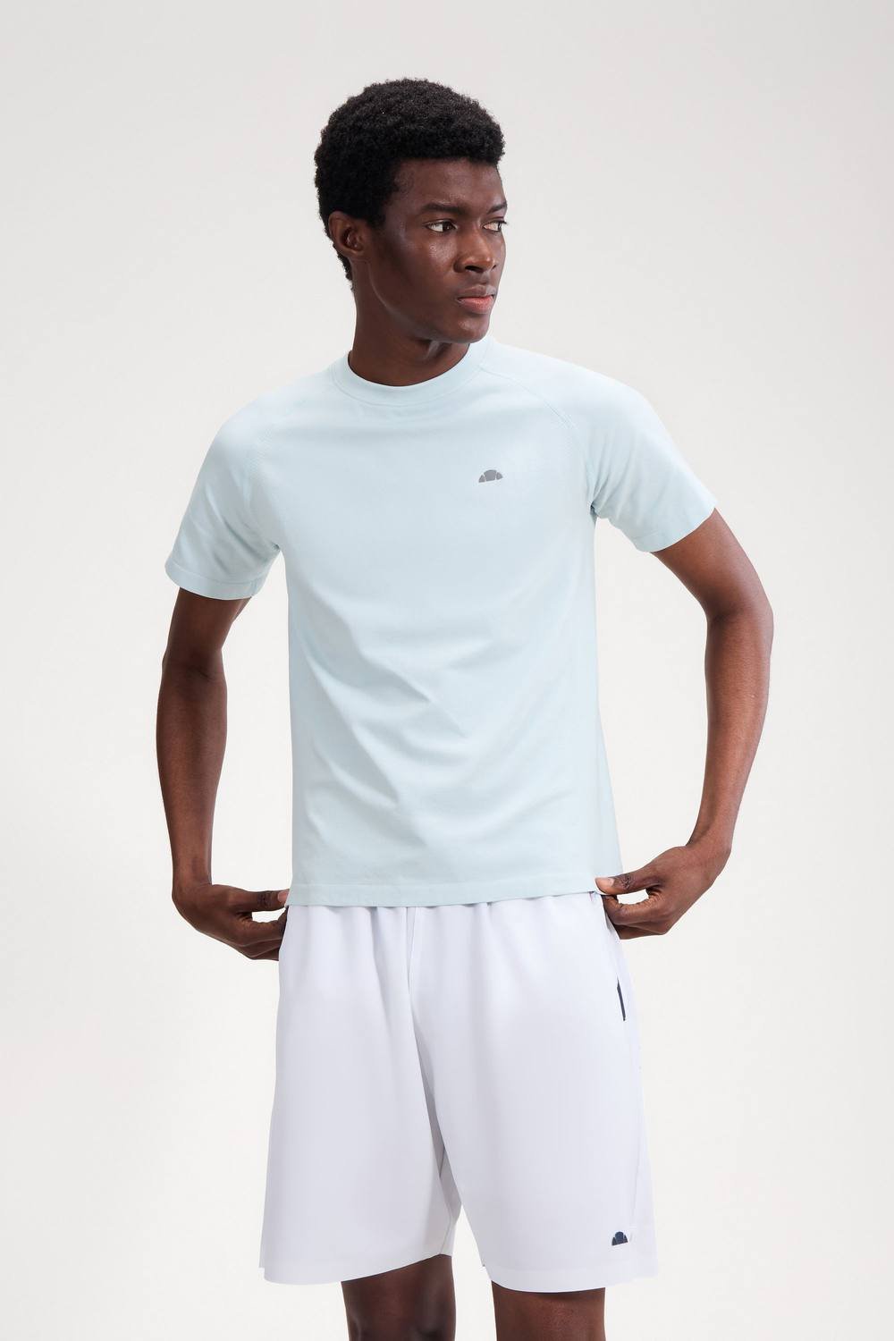 Ellesse Ellesse Men's Drexani Ss Seamless Tee in Light Blue - 3