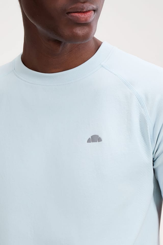 Ellesse Ellesse Men's Drexani Ss Seamless Tee in Light Blue - 3