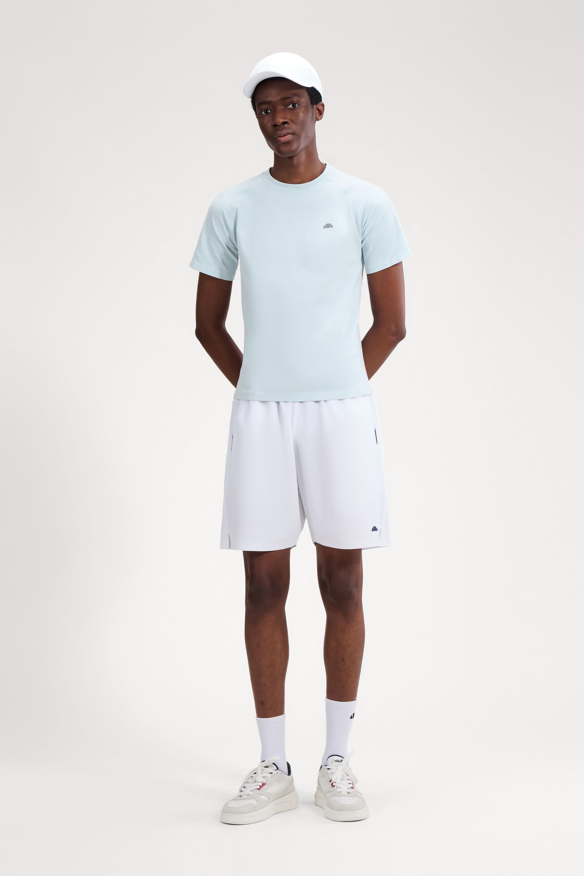 Ellesse Ellesse Men's Drexani Ss Seamless Tee in Light Blue - 4