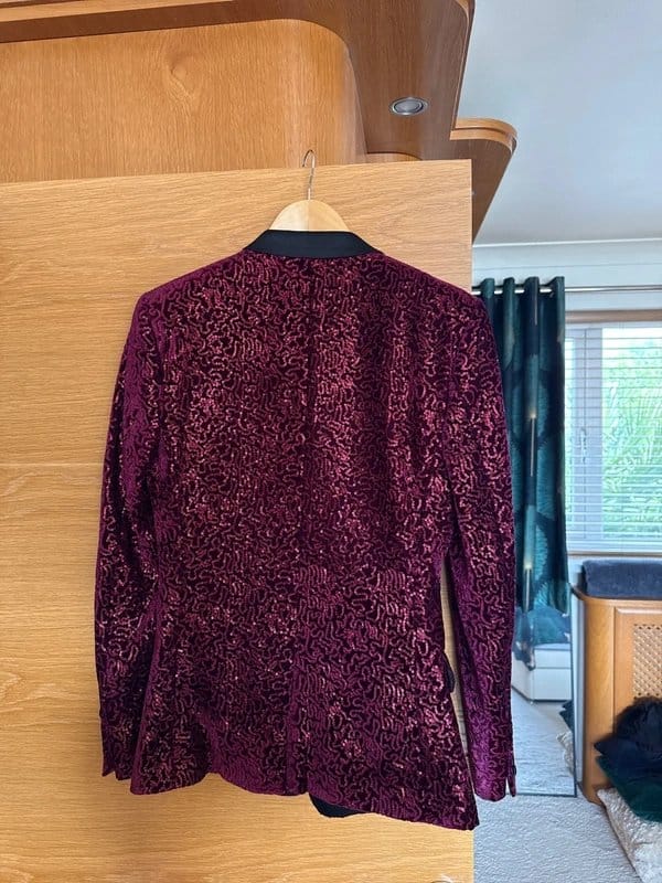 ASOS ASOS red sequin blazer - 1