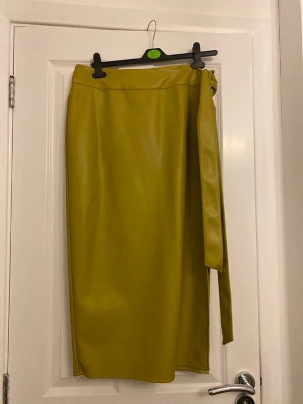 Never Fully Dressed Vegan Leather Skirt NFD