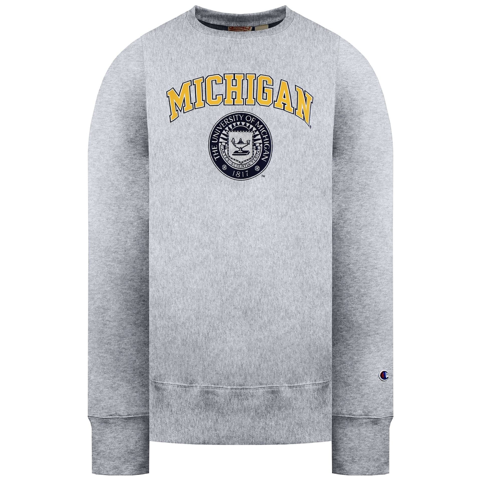 Champion Champion Men's Michigan Grey Sweater
