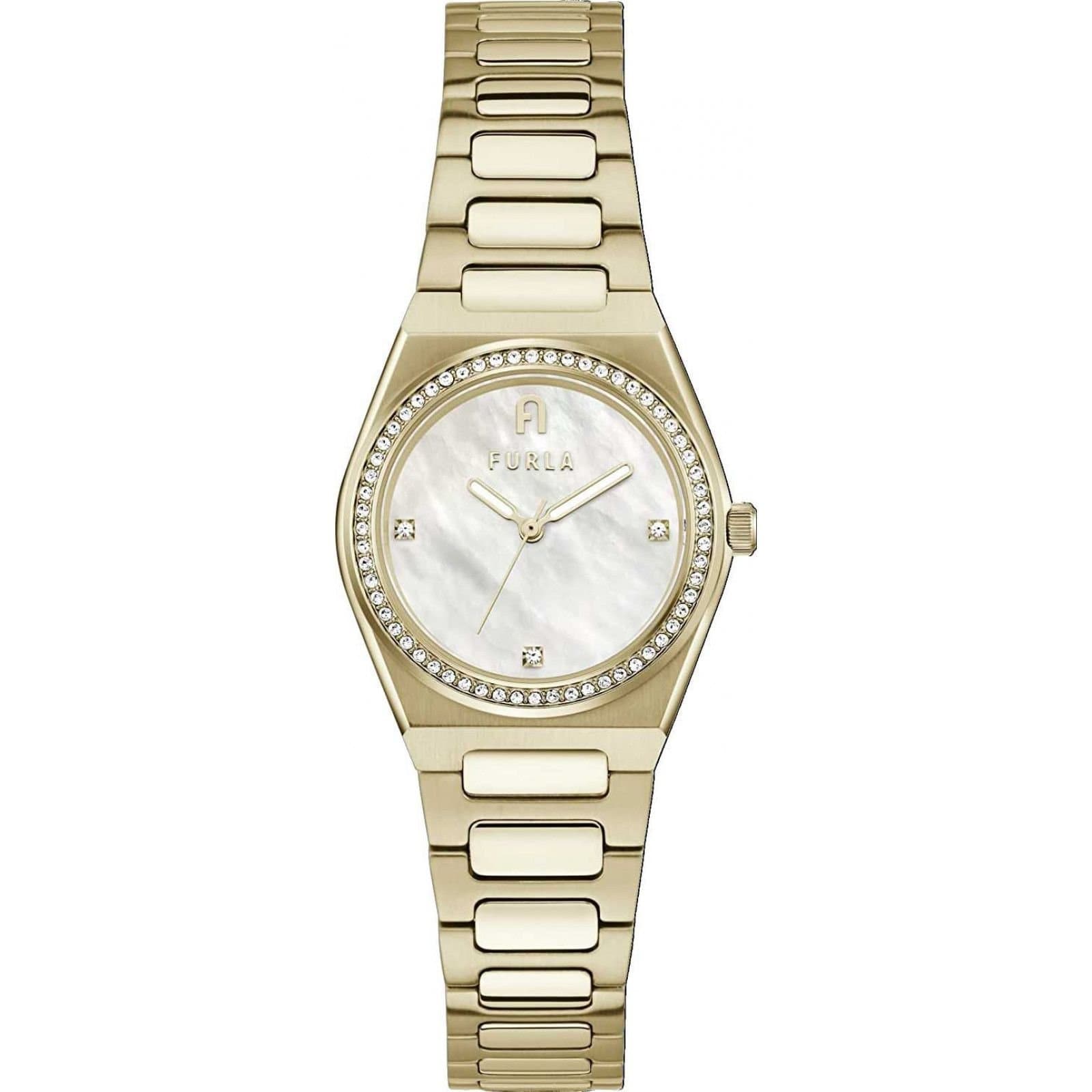 Furla Furla Women's WW00020001L2 30mm Quartz Watch in Gold