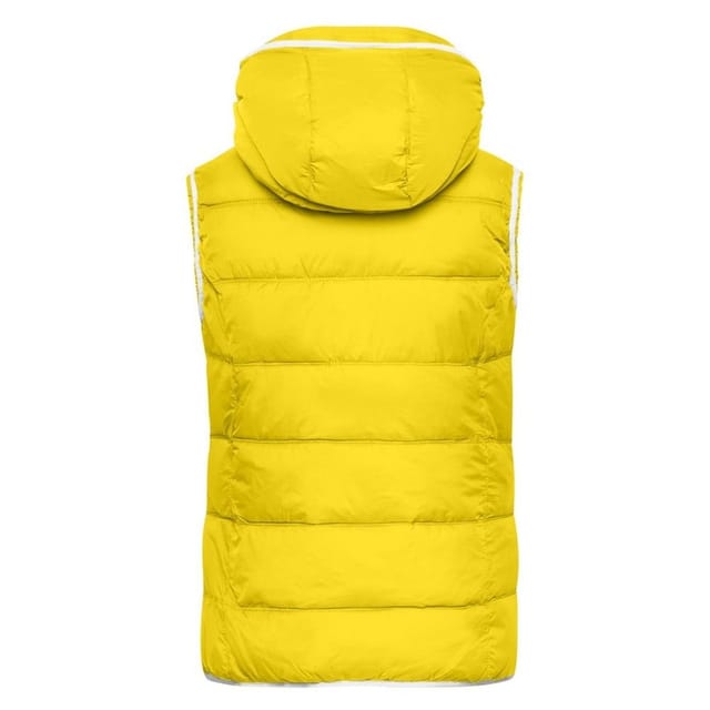 James and Nicholson James and Nicholson Men's Maritime Gilet in Bright Yellow - 2