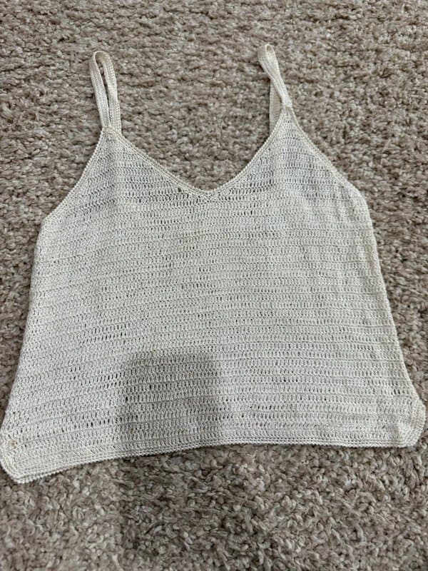 New Look New Look Crochet Knit Cami Top – Size 12