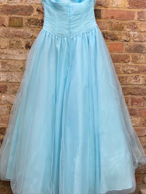 Alfred Angelo Alfred Angelo Ice Blue Princess Ball Gown | Cinderella Elsa Style | Sparkly Formal Dress