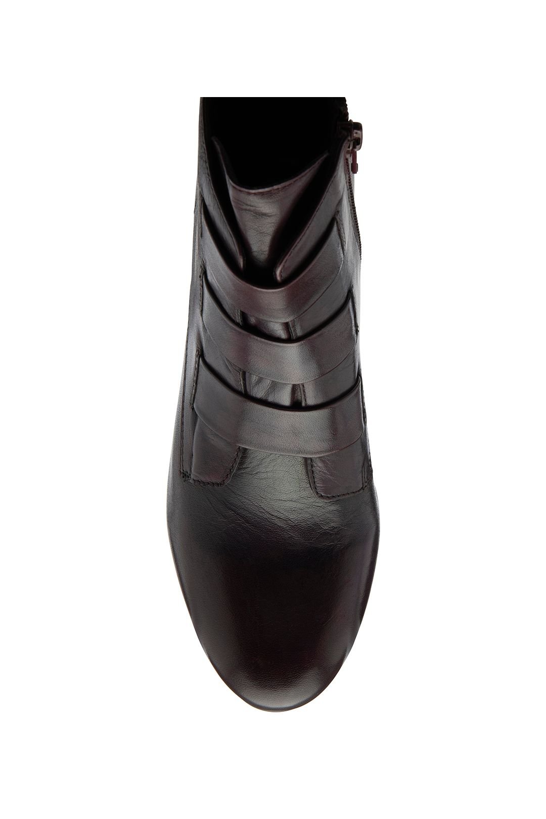 Lotus Lotus Women's 'Lorissa' Leather Zip-Up Ankle Boots in Purple - 4