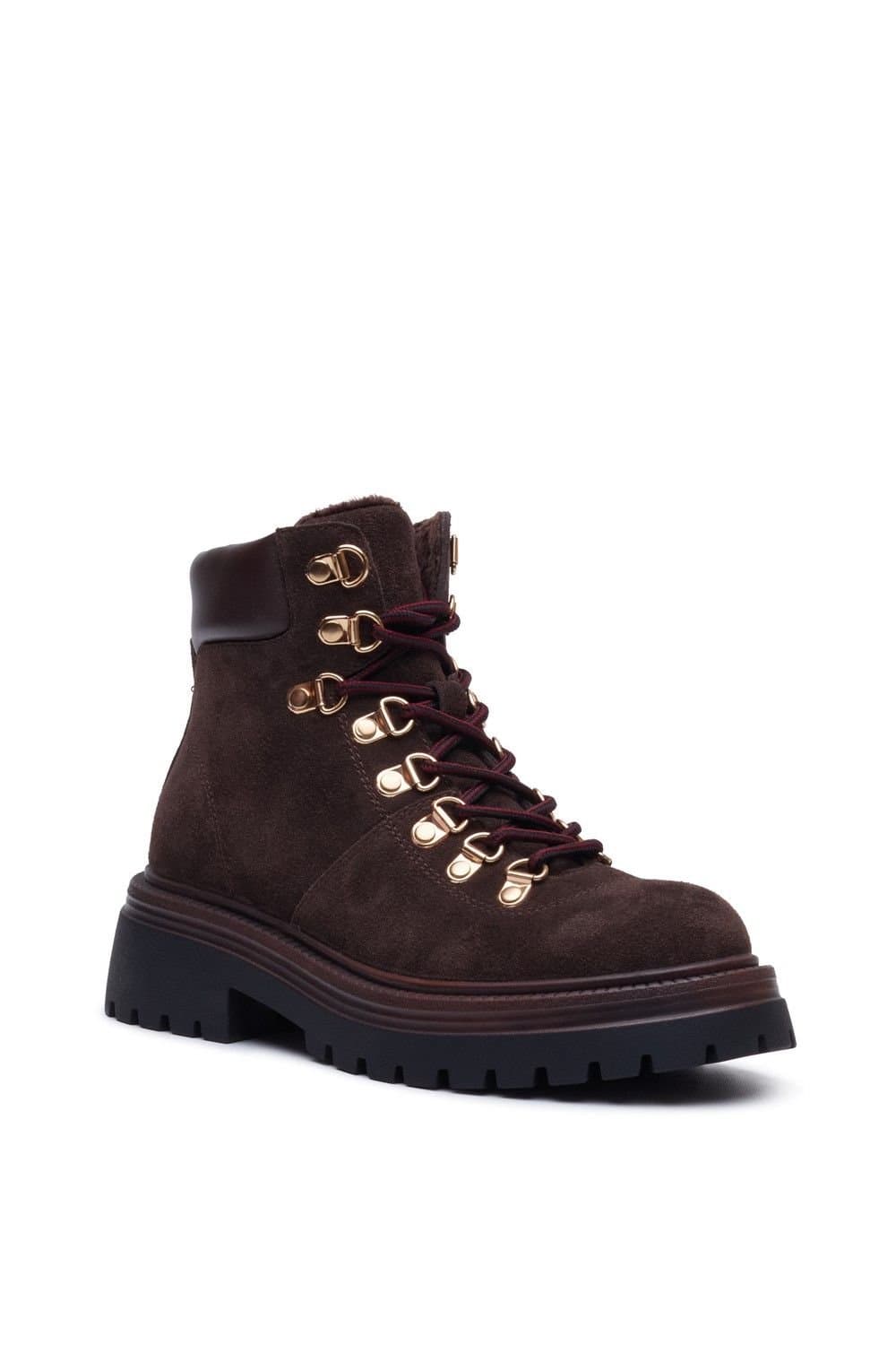 Hush Puppies Hush Puppies Women's Robyn Hiker Boot in Chocolate