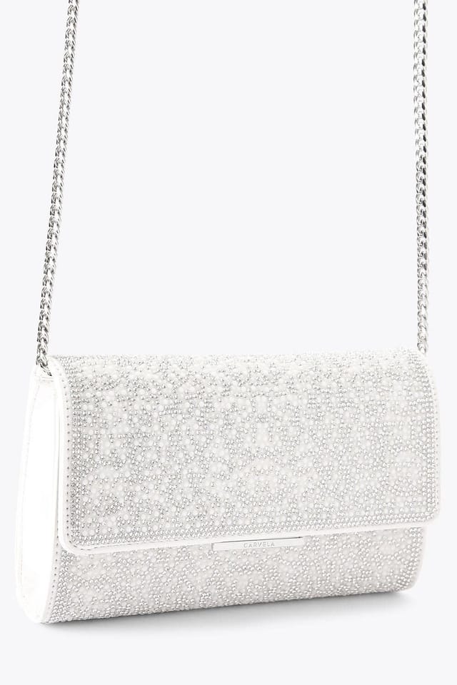 Carvela Carvela Women's 'Anna Clutch Bag' in White - 2