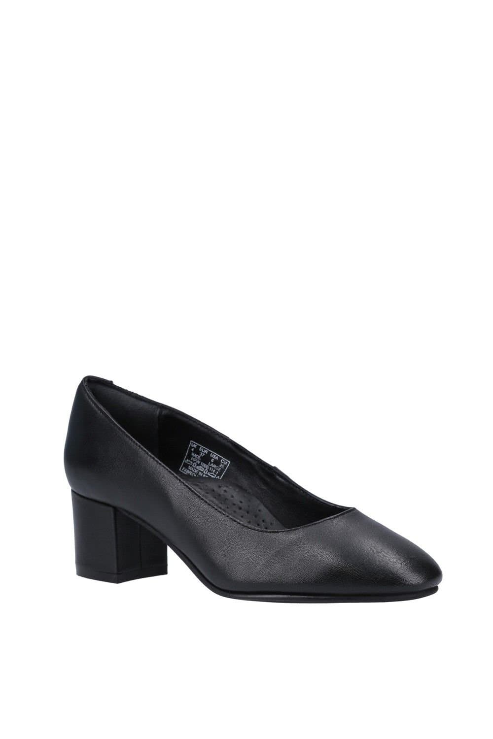 Hush Puppies Hush Puppies Women's 'Anna' Leather Court Shoes in Black