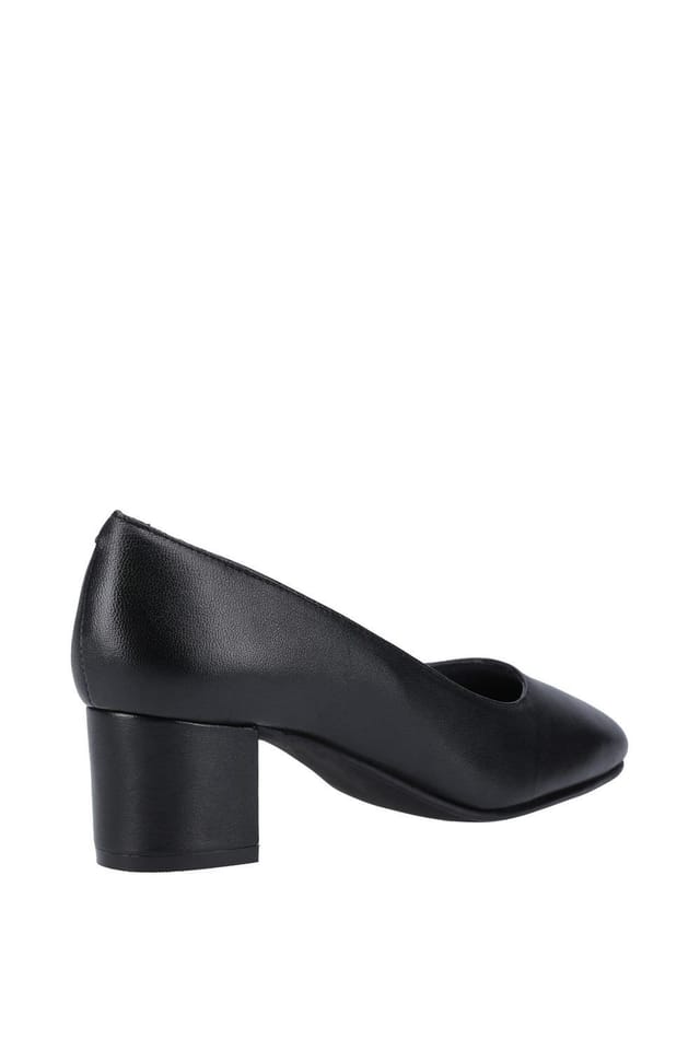 Hush Puppies Hush Puppies Women's 'Anna' Leather Court Shoes in Black - 2