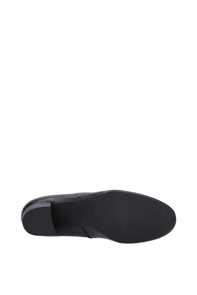 Hush Puppies Hush Puppies Women's 'Anna' Leather Court Shoes in Black - 3