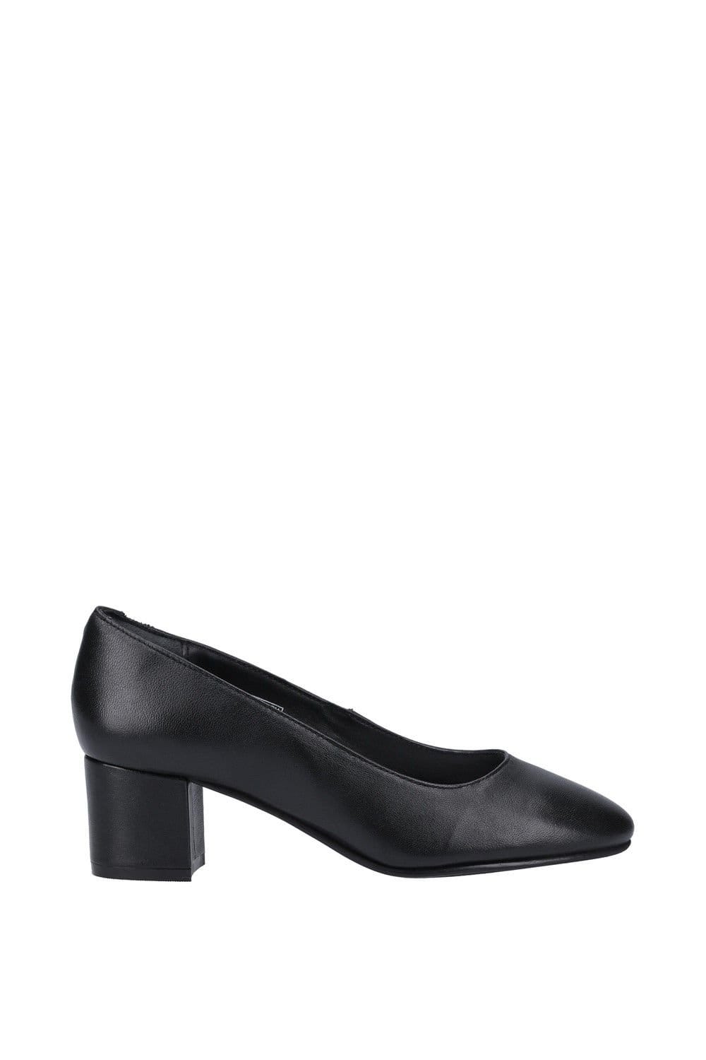 Hush Puppies Hush Puppies Women's 'Anna' Leather Court Shoes in Black - 4
