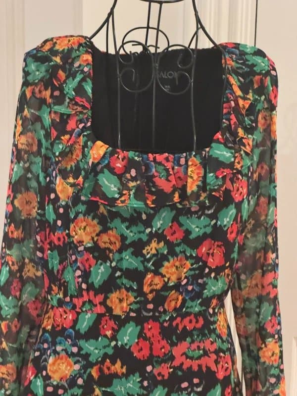 Saloni Never worn Saloni silk dress