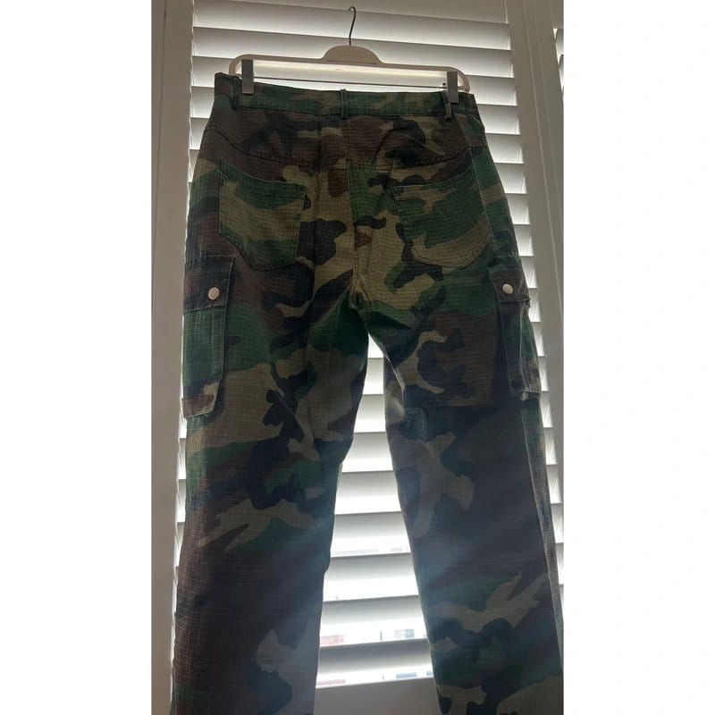 Missguided Khaki Camo Cargo Pants